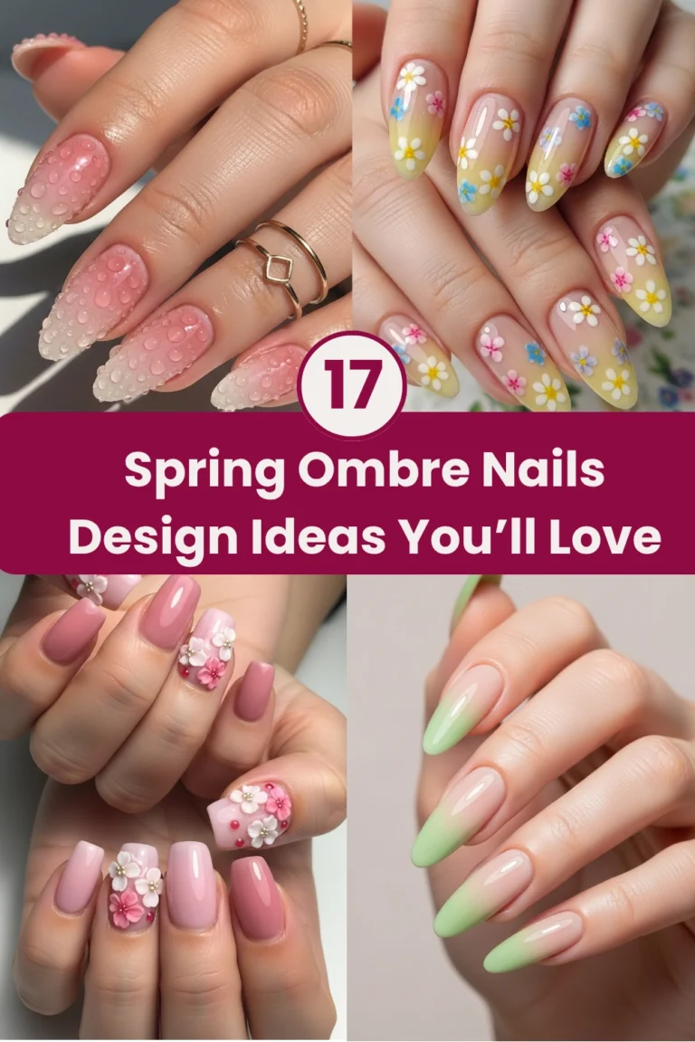 Spring Ombre Nail ideas